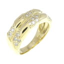 K18YG ダイヤモンド リング 0.30CT【中古】