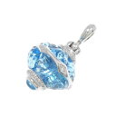 【KOMEHYO】750WG ブルートパーズ ペンダント 14.48CT【中古】