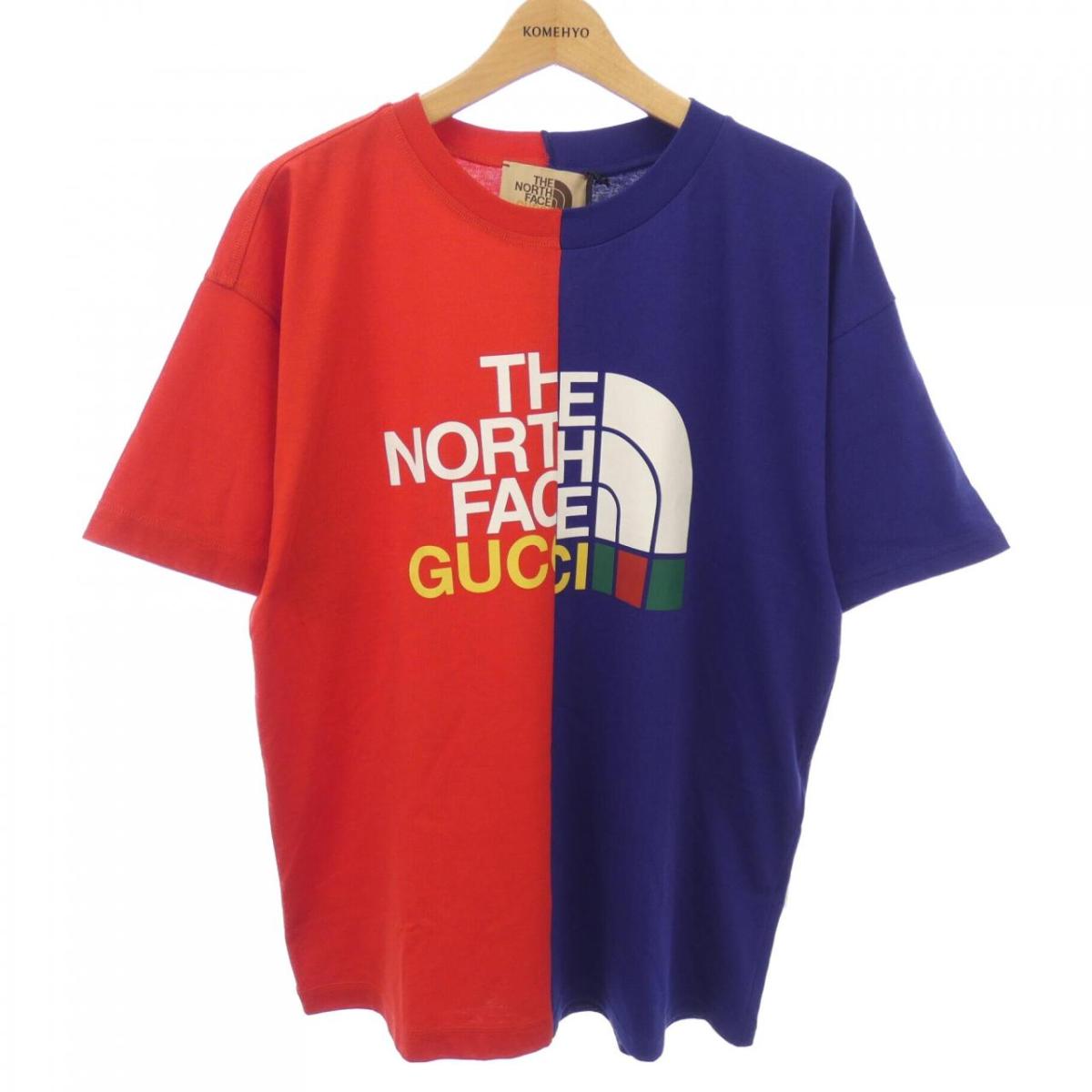 グッチザノースフェイス GUCCI×THENORTHFACE Tシャツ【中古】