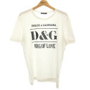 ドルチェアンドガッバーナ DOLCE&GABBANA Tシャツ【中