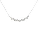 K18WG ダイヤモンド ネックレス 0.36CT【中古】(4)