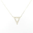 【リメイク】K18YG ダイヤモンド ネックレス 0.25CT【中古】(4)