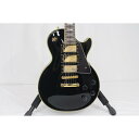 貴重なEPIPHONE版『BLACK BEAUTY』の3ピックアップモデルが入荷！ブランド/メーカー:EPIPHONE商品名:EPIPHONE　 LES PAUL CUSTOM 3PU通称:エレキギター商品ランク:中古品B型式:LES PAUL CUSTOM 3PU付属品:専用ハードケース詳細説明:貴重なEPIPHONE版『BLACK BEAUTY』の3ピックアップモデルが入荷！ 『タキシードが似合うギターを』というコンセプトから始まった、黒いボディとゴールドパーツの対比が美しいレスポールカスタムモデル。 特に3ピックアップ仕様のカスタムモデルは、ビグスビーをつけて愛用していたJ・P氏、ギターボーカル先駆者の一人P・F氏など古くからその強烈な個性を放っていました。 2VOL2TONE、3WAYセレクターでリア、リア＋センターのフェイズ、フロントが切り替えられるクラシカル仕様。 しかも純正ハードケースも付属！ 今となっては本数がなくなってしまい、手に入らなくなってきた貴重な一本！お探しだった方も多いのではないでしょうか。 全体的に傷や打痕 、使用感 、金属パーツにくすみ/サビ が見受けられます。 トラスロッドの効きは良好で、順反り修正方向、逆反り修正方向共に十分に調整する余裕がある状態です。 ネックの反りはロッドで調整済みですが、 ジョイント部分から少し起き上がっている状態です。 演奏には特に問題のない状態です。 フレットに薄っすらと減りは見られますが、十分に残っており演奏には特に支障のない状態です。 【重量】約4.1kg ☆KOMEHYO買取センター名古屋本店、宅配買取にて楽器の買取を行っています☆ ※付属品は記載または画像に無い場合、お付けすることが出来ません。在庫店舗:名古屋本店 本館