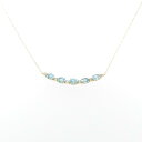 【新品】K18YG ジルコン ネックレス 1.43CT【新品】