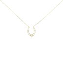 【リメイク】K18YG ダイヤモンド ネックレス 0.10CT【中古】