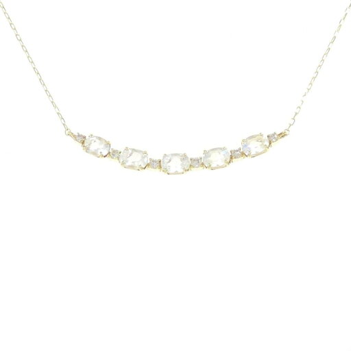 【新品】K18YG ムーンストーン ネックレス 0.80CT【新品】 【新品】K18YG ムーンストーン ネックレス 0.80CT【新品】