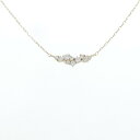 【リメイク】K18YG ダイヤモンド ネックレス 0.10CT【中古】