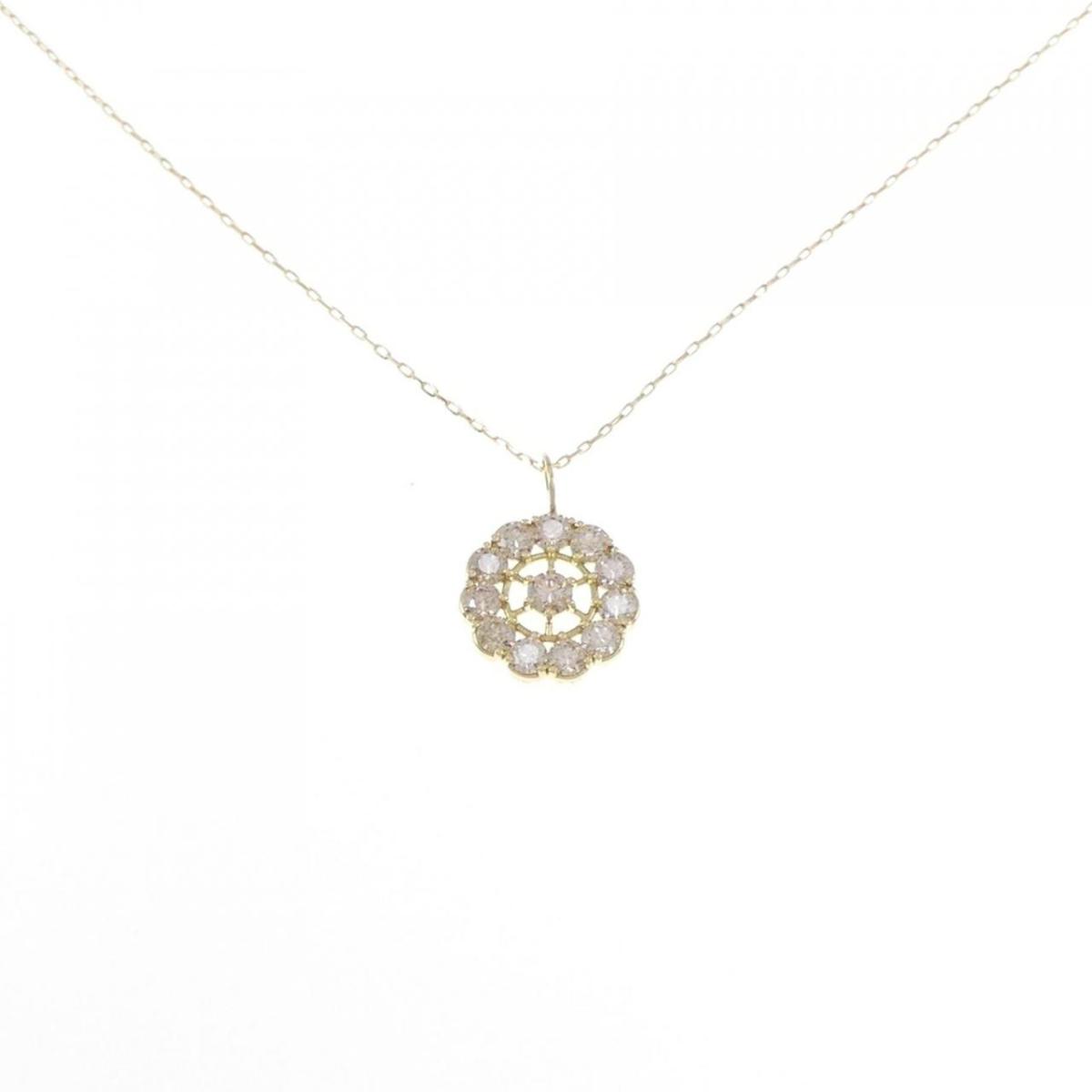 【KOMEHYO】 【新品】K18YG ダイヤモンド ネックレス 0.50CT【新品】 【コメ兵】