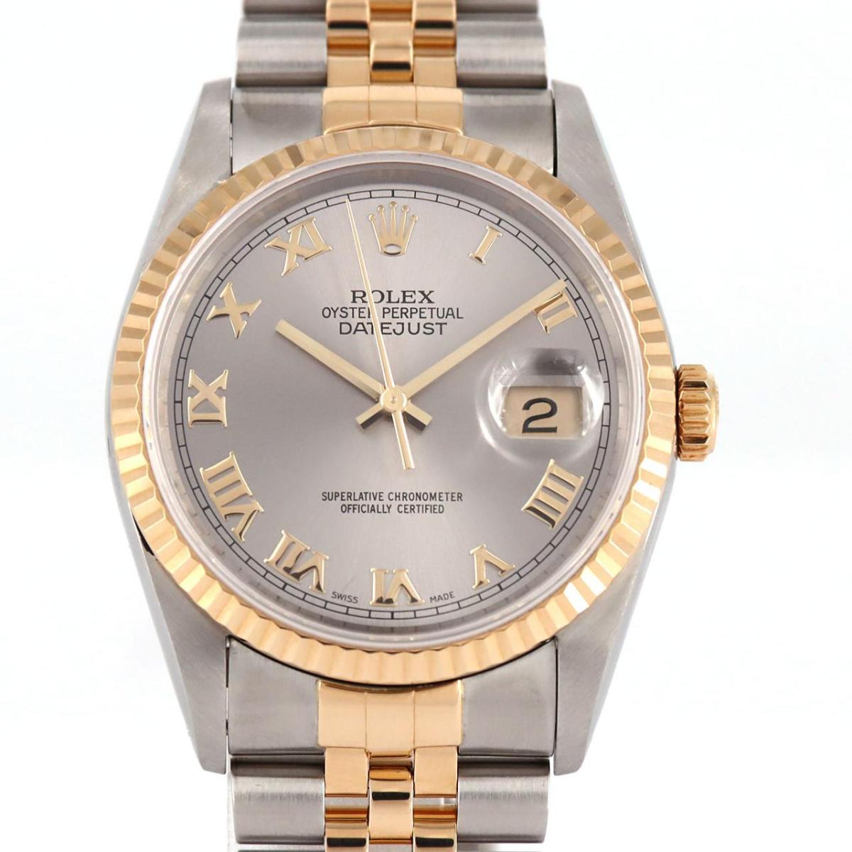 ロレックス デイトジャスト 16233 SSxYG 自動巻 X番【中古】のサムネイル