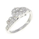 K18WG ダイヤモンド リング 0.35CT【中古】(4)