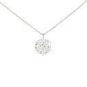 【リメイク】PT ダイヤモンド ネックレス 3.627CT G I1 Good【中古】