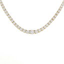 ミキモト テニスネックレス 10.00CT【中古】