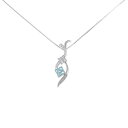 PT フラワー トルマリン ネックレス 0.23CT【中古】