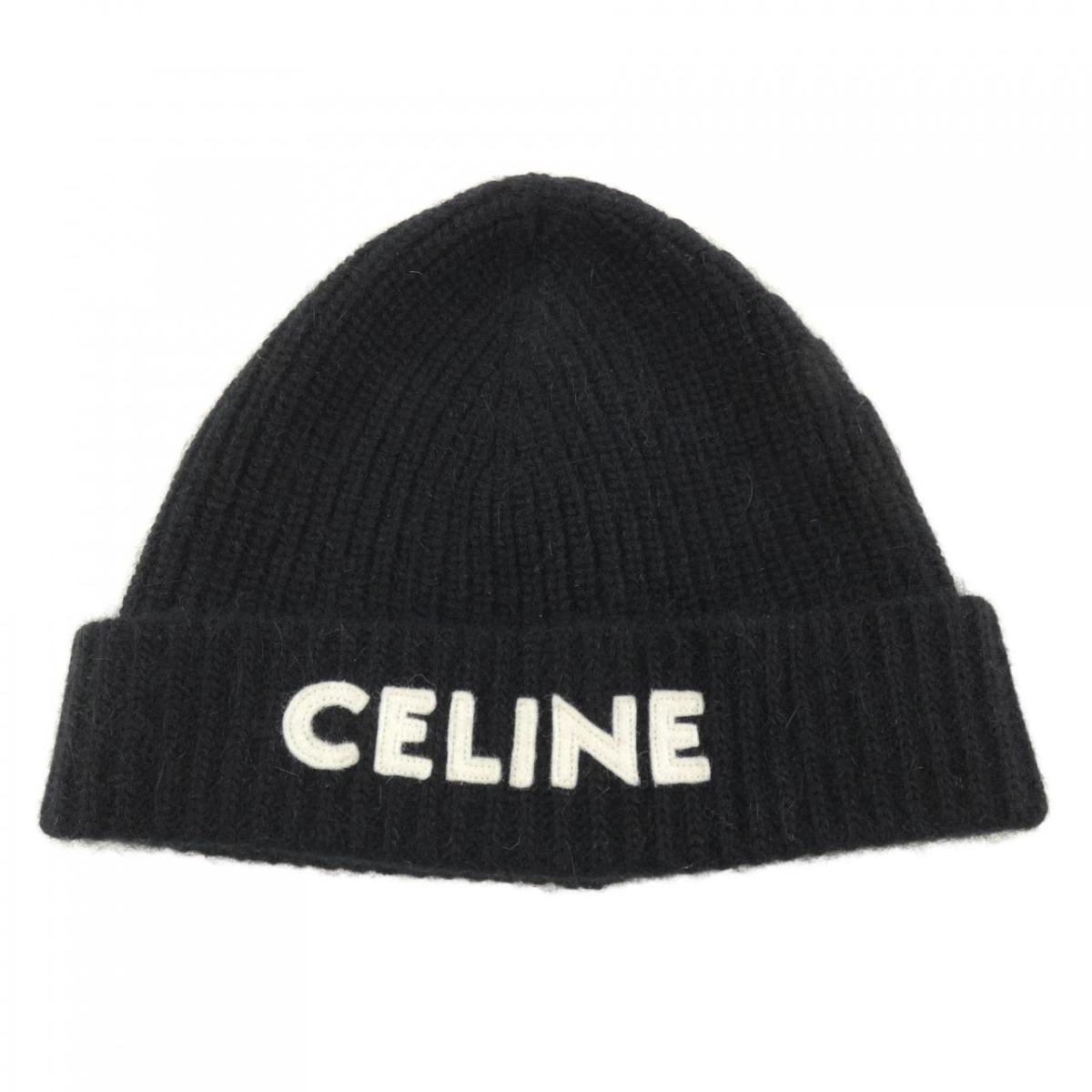 セリーヌ CELINE ニットキャップ【中古】