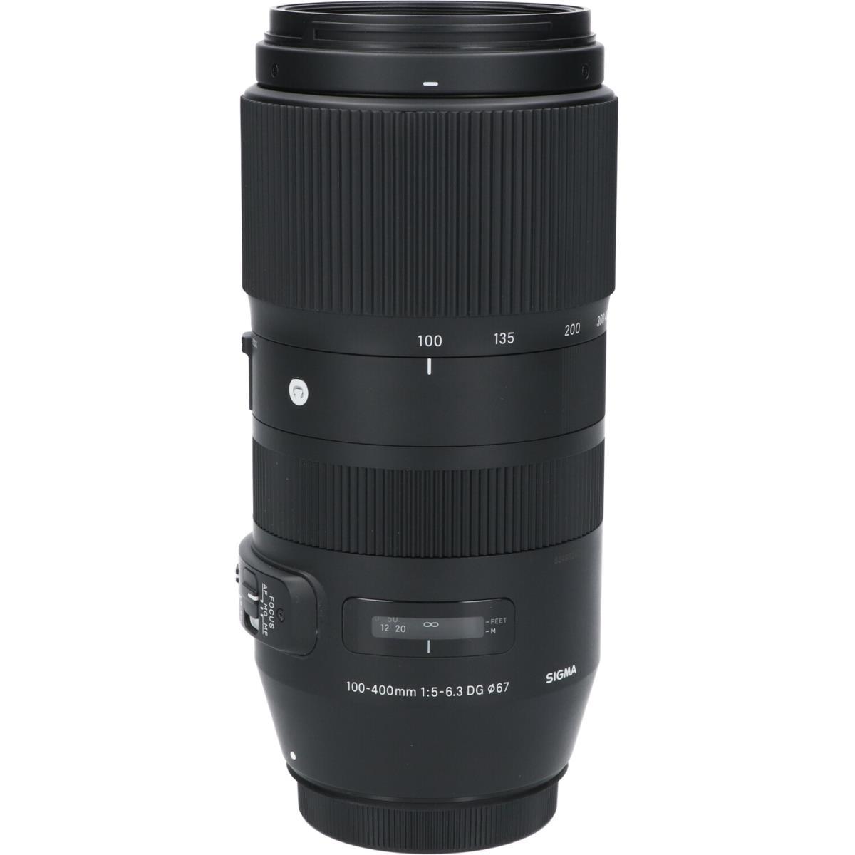 SIGMA　EOS100－400mm　F5－6．3DG　OS（C）【中古】