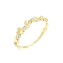 アーカー ペタルオラブ 7ダイヤ リング 0.08CT【中古】