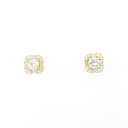 【新品】K18YG ダイヤモンド ピアス 0.218CT 0.214CT F SI2 Good【新品】