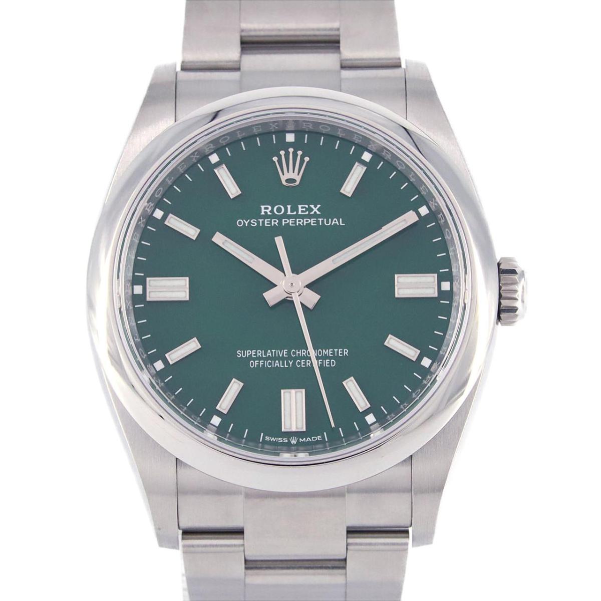 オイスター 腕時計（メンズ） 【新品】ロレックス オイスターパーペチュアル 126000 SS 自動巻【新品】