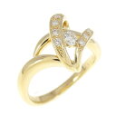 K18YG ダイヤモンド リング 0.104CT【中古】