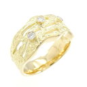 K18YG ダイヤモンド リング 0.083CT【中古】