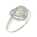 【新品】PT ハート ダイヤモンド リング 0.294CT【新品】