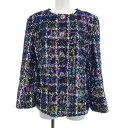 シャネル CHANEL ノーカラージャケット【中古】