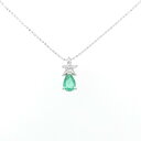 K18WG エメラルド ネックレス 0.45CT【中古】(4)