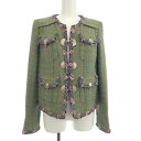 シャネル CHANEL ノーカラージャケット【中古】