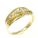 K18YG ダイヤモンド リング 0.08CT【中古】