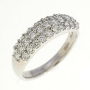 PT パヴェ ダイヤモンド リング 0.70CT【中古】