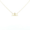 【新品】K18YG ダイヤモンド ネックレス 0.03CT【新品】