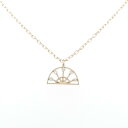 【新品】K18PG ダイヤモンド ネックレス 0.02CT【新品】