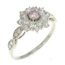 PT ダイヤモンド リング 0.112CT FP SI1【中古】