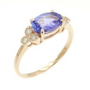 【新品】K18PG タンザナイト リング 0.85CT【新品】