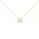 【リメイク】K18YG ダイヤモンド ネックレス 0.707CT F VS1 EXT【中古】