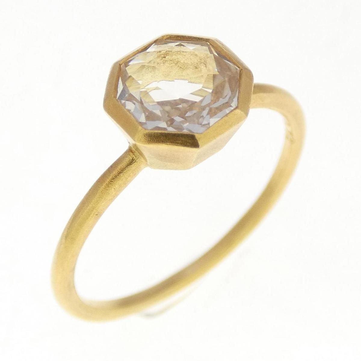 【KOMEHYO】 K18YG クオーツ リング 0.72CT【中古】 【コメ兵】のサムネイル