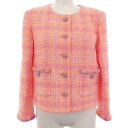 シャネル CHANEL ノーカラージャケット【中古】