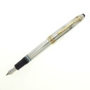 モンブラン マイスターシュテュック1468スターリングシルバー 万年筆【中古】