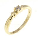 K18YG ダイヤモンド リング 0.09CT【中古】