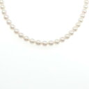 シルバークラスプ アコヤパール ネックレス 6.5-7mm【中古】