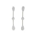 【KOMEHYO】 K18WG/K14WG ダイヤモンド ピアス 0.58CT【中古】 【コメ兵】