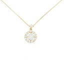 【新品】K18YG ダイヤモンド ネックレス 0.577CT F SI2 Good【新品】
