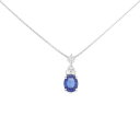 PT サファイヤ ネックレス 0.73CT【中古】