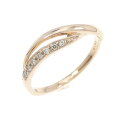 クミキョク ダイヤモンド リング 0.04CT【中古】