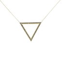ビジュードエム トライアングルネックレス ネックレス 0.56CT【中古】