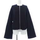 エルメス HERMES ノーカラージャケット【中古】
