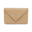 バレンシアガ ペーパー ミニ ウォレット 391446 DLQ0N 財布【中古】