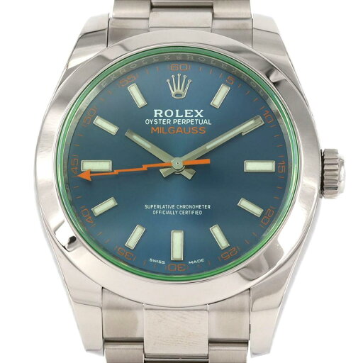 ロレックス ミルガウス 116400GV SS 自動巻 ランダム番【中古】 ロレックス ミルガウス 116400GV SS 自動巻 ランダム番【中古】