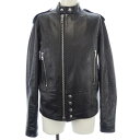 セリーヌ CELINE レザーライダースジャケット【中古】