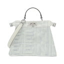 フェンディ ピーカブー アイ シー ユー スモール 8BN327 ANYB バッグ【中古】